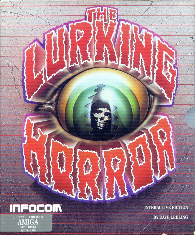 Lurking Horror box art for Commodore 64